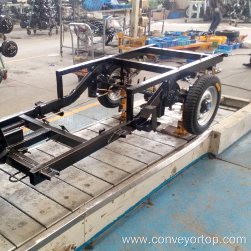Tricycle Assembly Line Slat Chain Conveyors